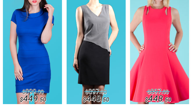 Vestidos con 50% de Descuento