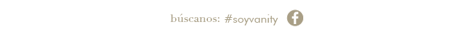 búscanos: #soyvanity